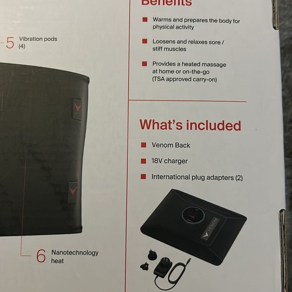 Hyperice Venom Cordless Back Massager (New) - Picture 3 of 4